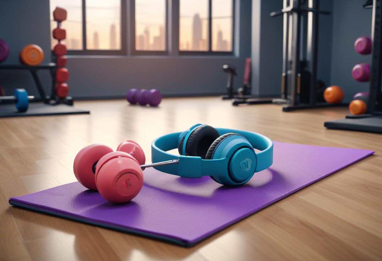 Här är de bästa gym hörlurarna för din träning illustration