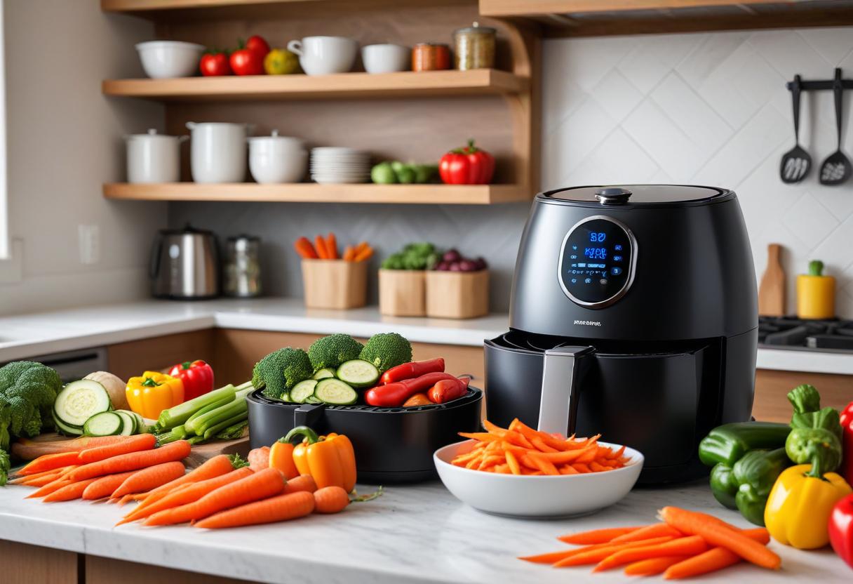 Upptäck fantastiska air fryer recept du måste prova! illustration